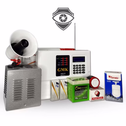 پکیج دزدگیر سیمکارتی جی ام کا GMK-M1 با چهار چشمی